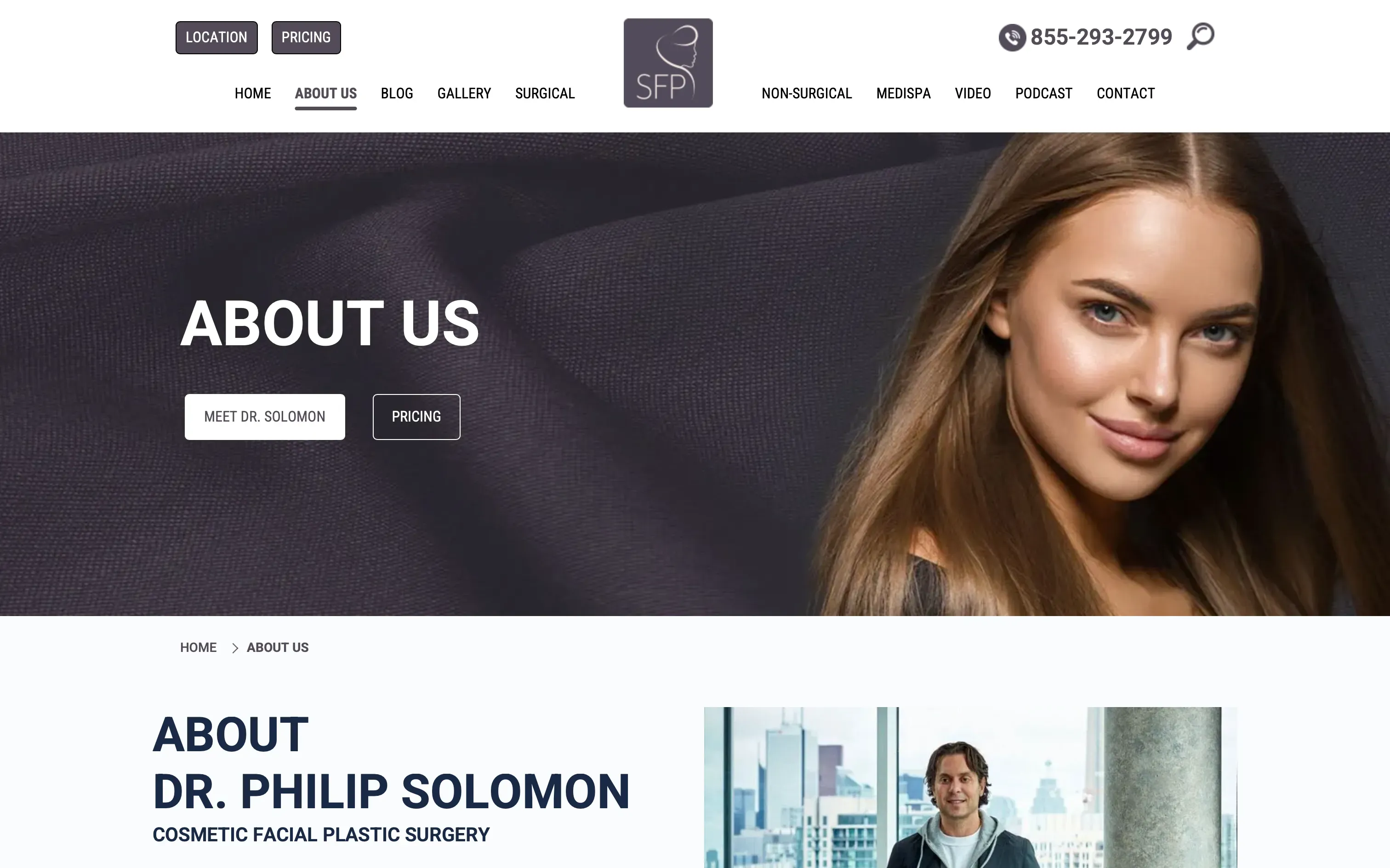 Solomon Facial Plastic Face Touchup