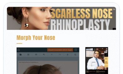 Morph Your Nose Face Touchup