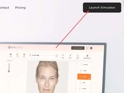 launch facetouchup